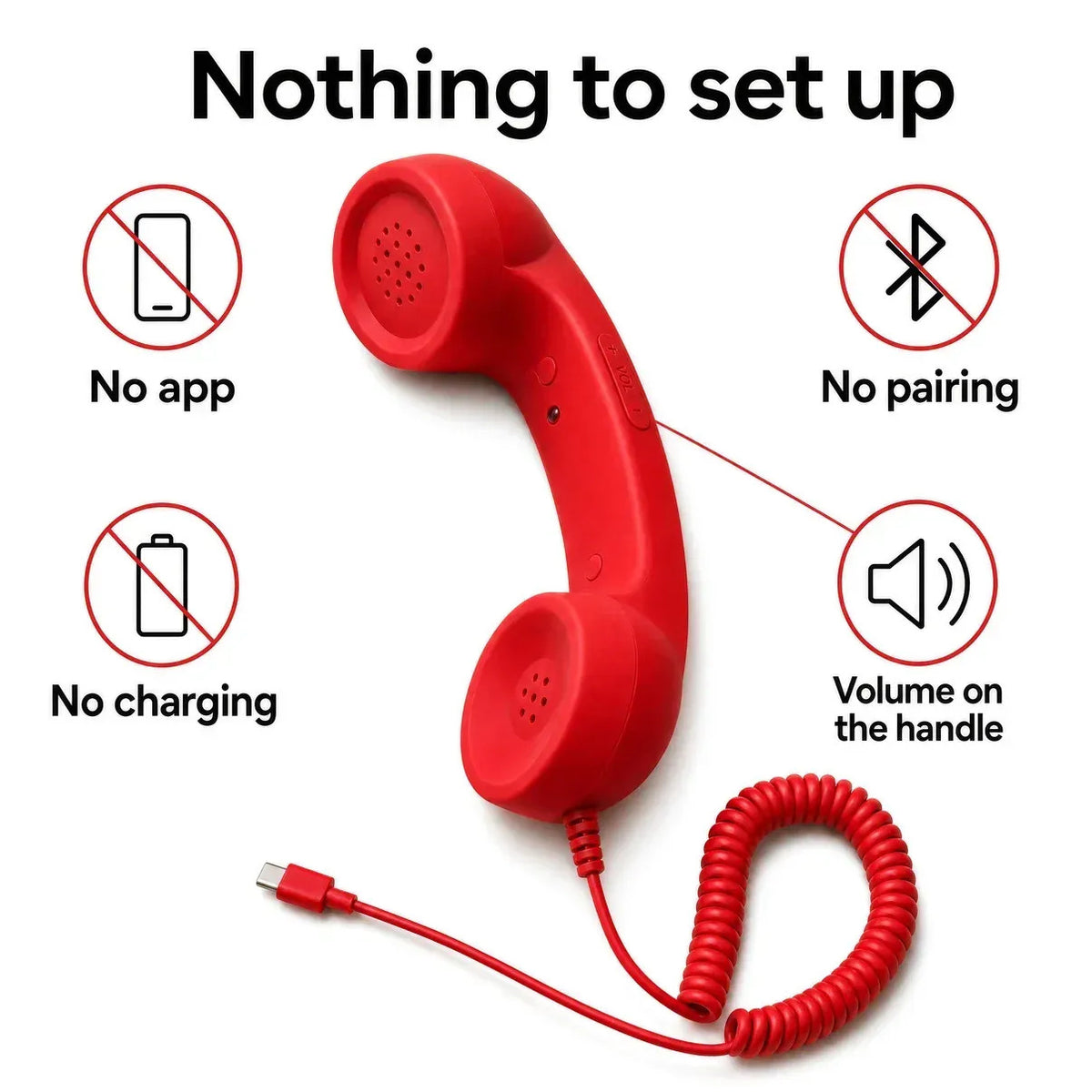 JailCall™ - Retro Phone Handset